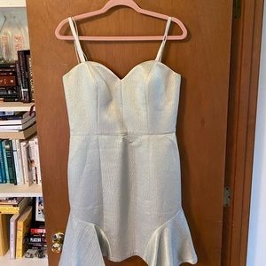 Cocktail dress, mermaid style, removable straps!